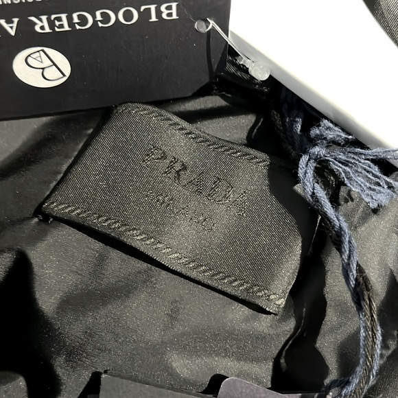 Prada Blue and Yellow Colour-Block Puffer Vest - Picture 9 of 12